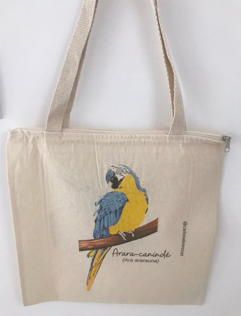 ECOBAG GRANDE COM ZÍPER