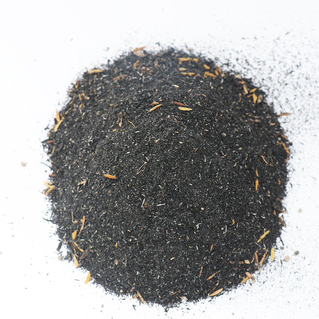 Casca de Arroz Carbonizada - 1 kg