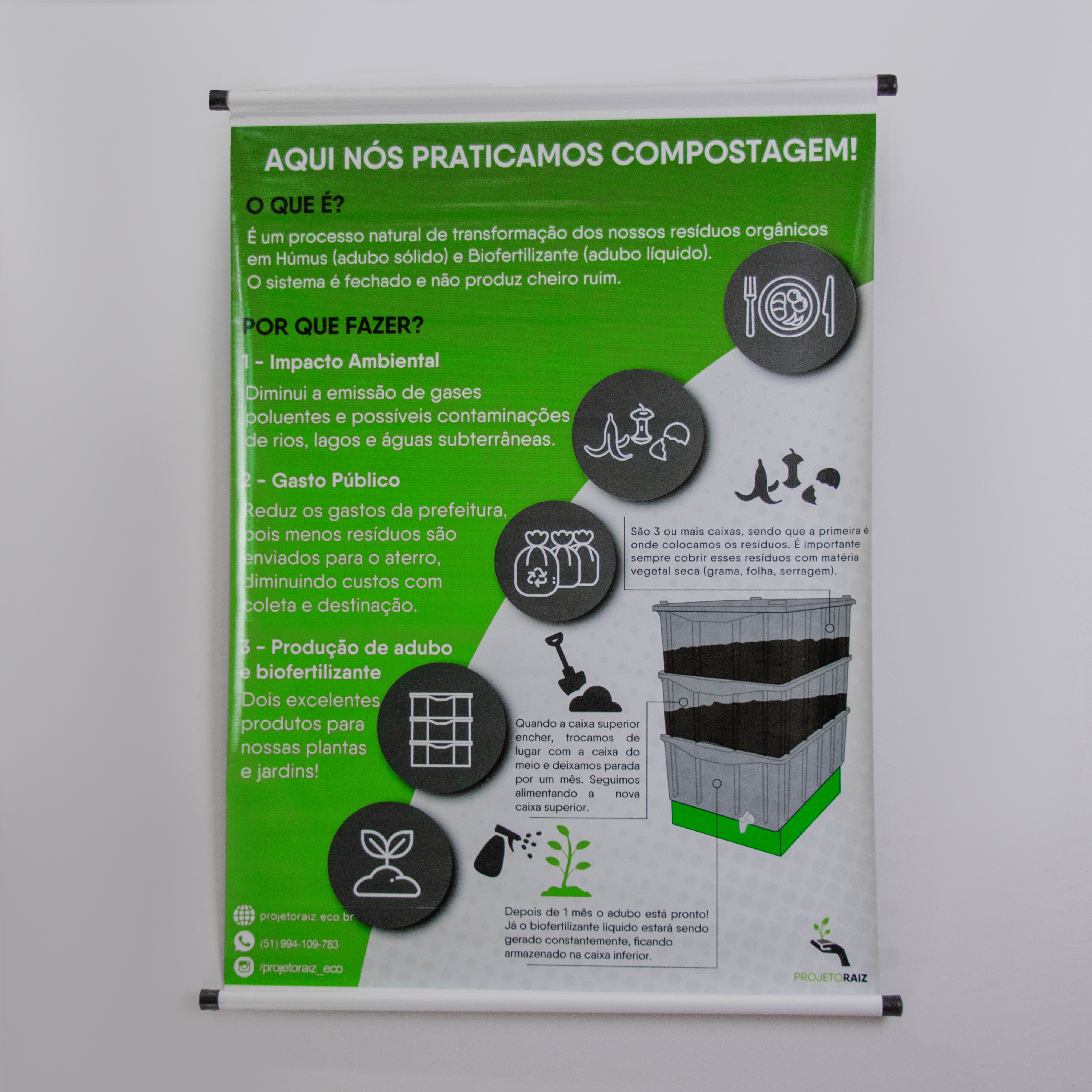 Kit de Compostagem para Condomínios e Estabelecimentos Comerciais