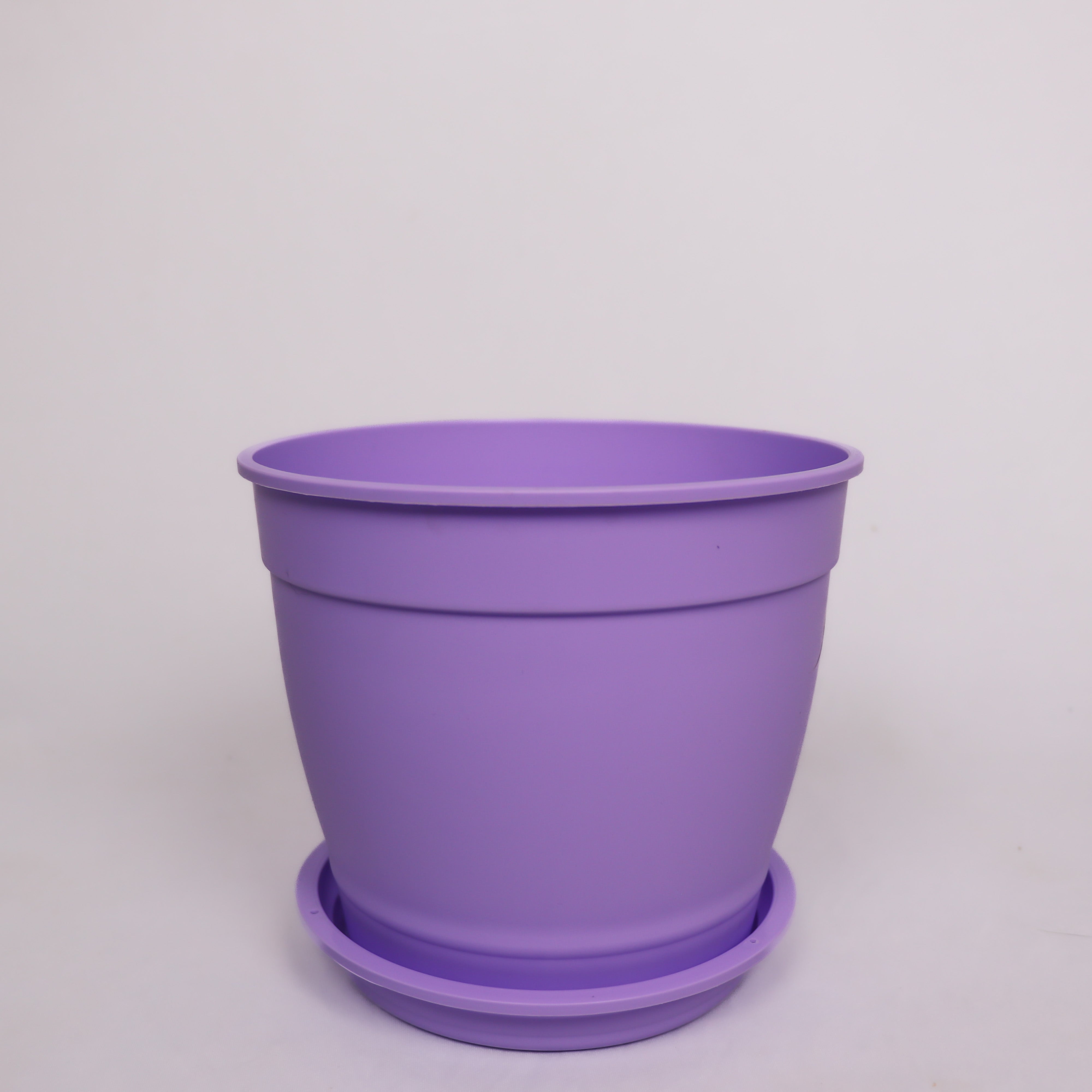 Vaso Redondo N2,5 (12x12)cm com Prato - Coloridos