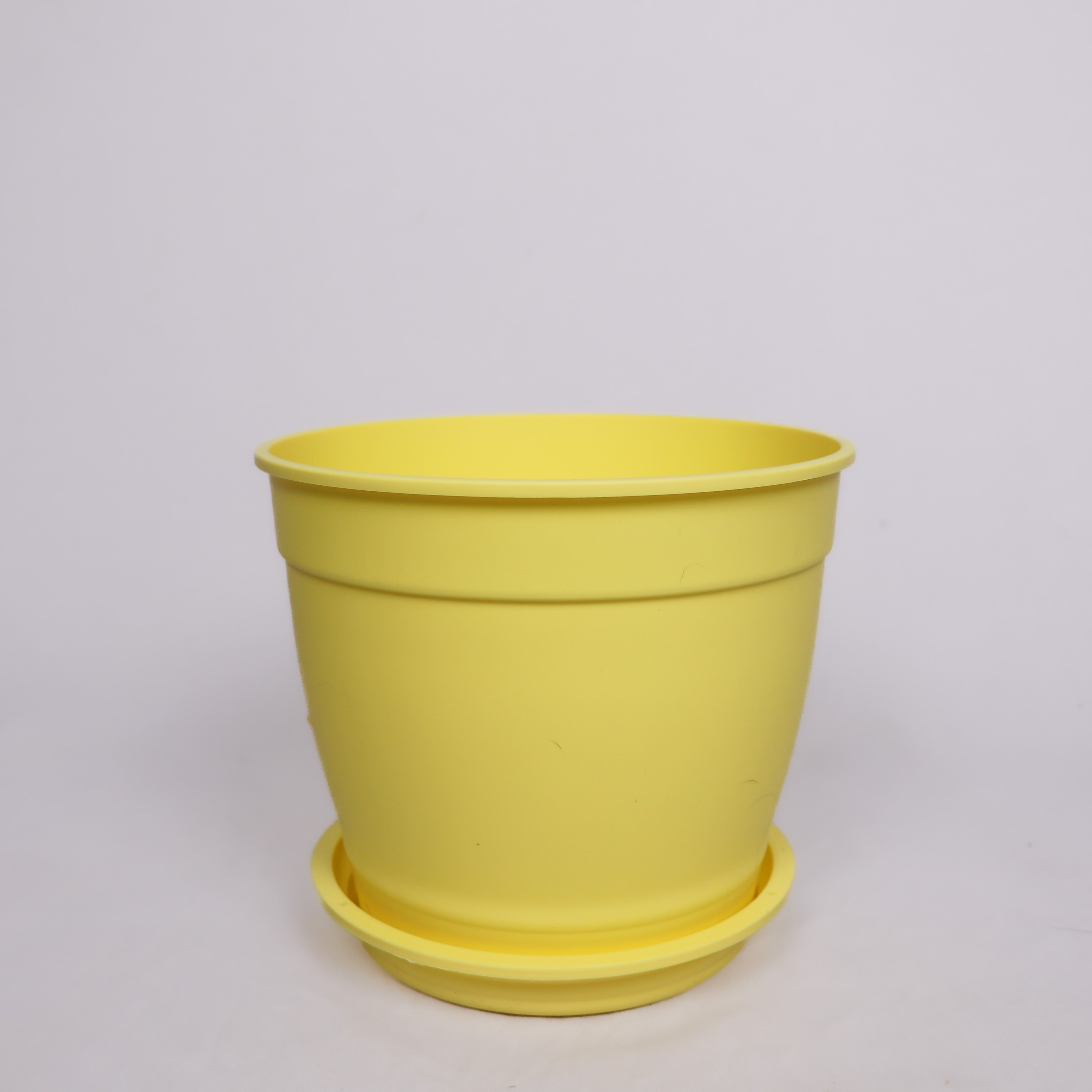 Vaso Redondo N2,5 (12x12)cm com Prato - Coloridos