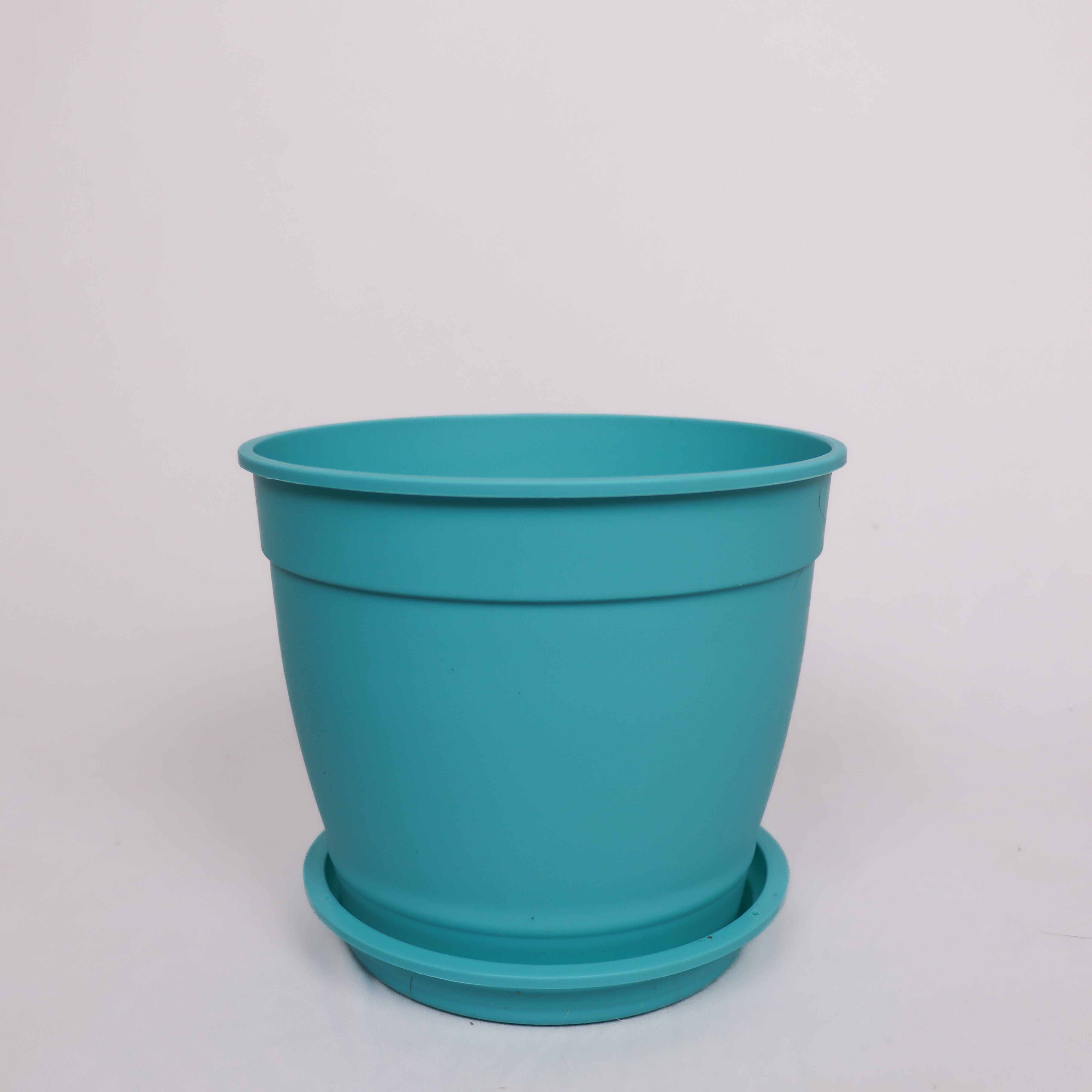 Vaso Redondo N2,5 (12x12)cm com Prato - Coloridos