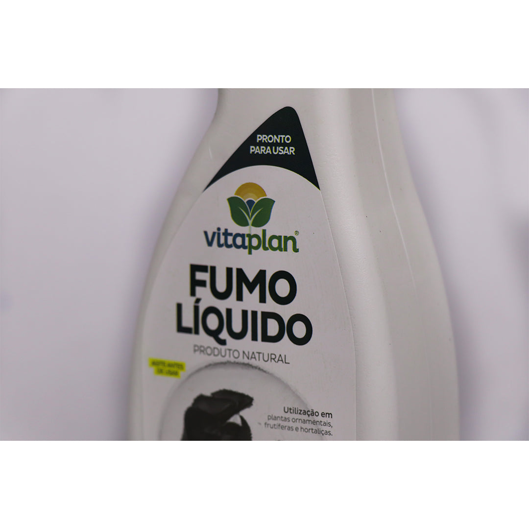 Repelente Fumo líquido para plantas 500ml - Combate cochonilha, lagarta e pulgão