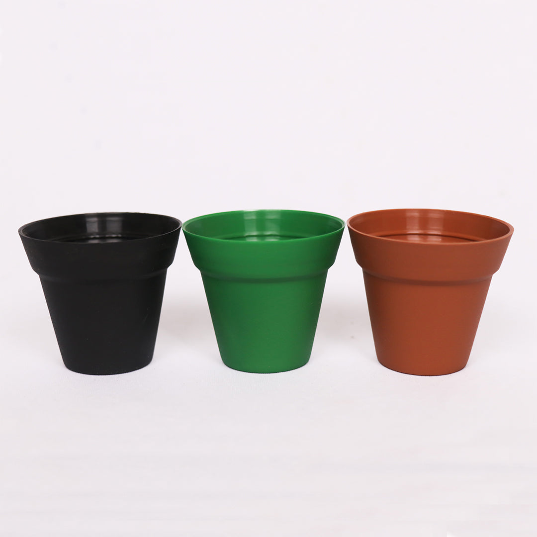 kit 3 Mini Vasos para Mudas