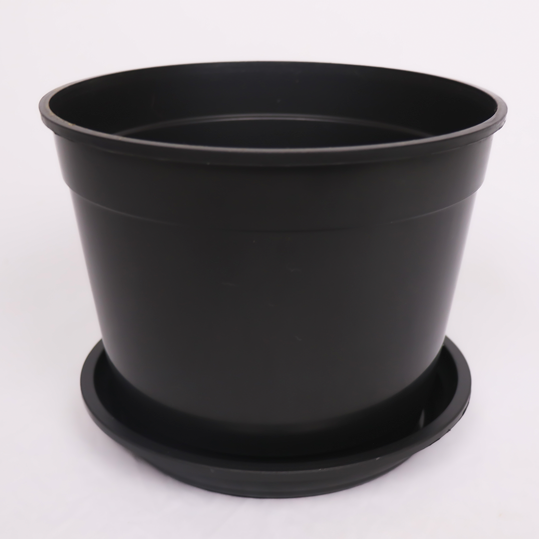 Vaso Redondo N4 (17x21)cm com Prato