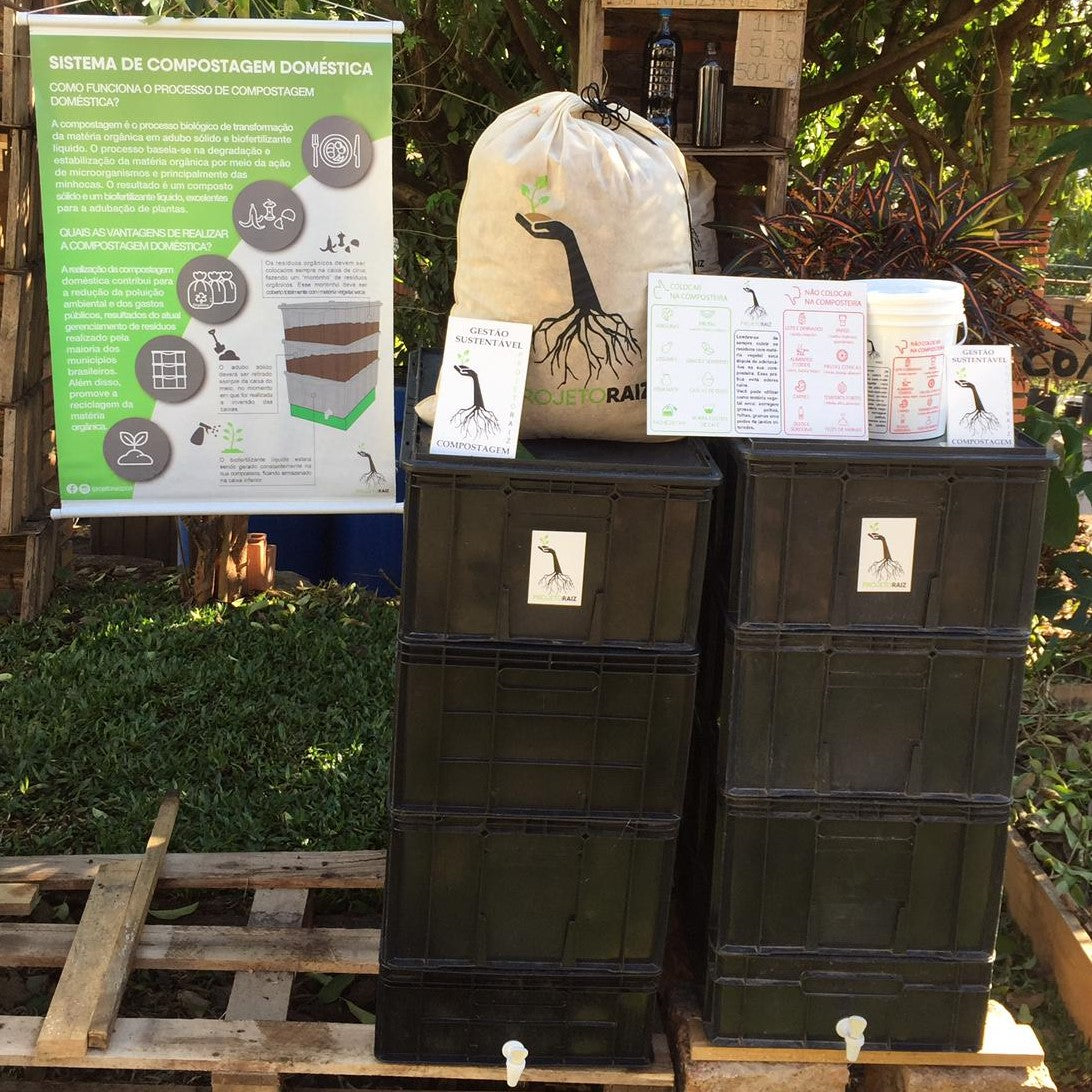 Kit de Compostagem para Condomínios e Estabelecimentos Comerciais