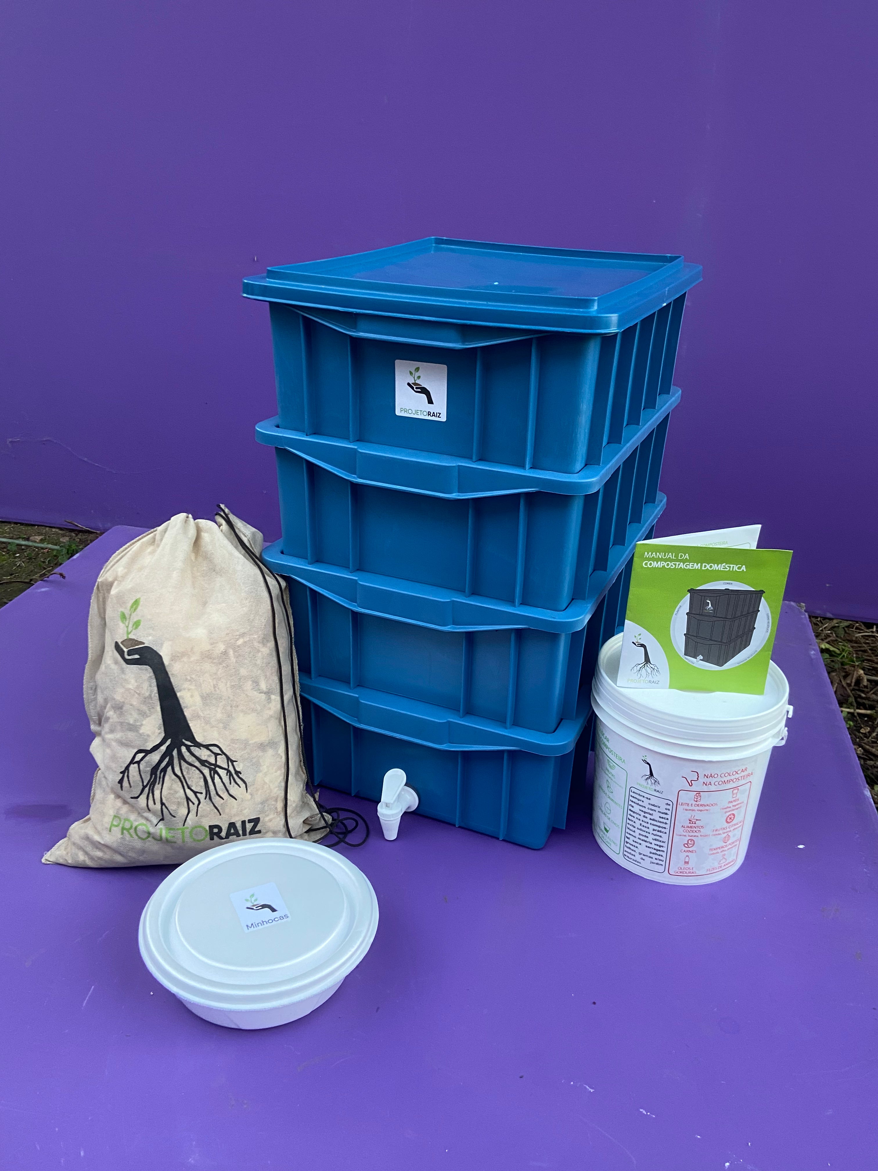 Kit de Compostagem Médio